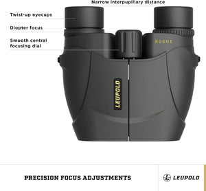 Leupold BX-1 Rogue Binoculars, 8x25mm (59220)