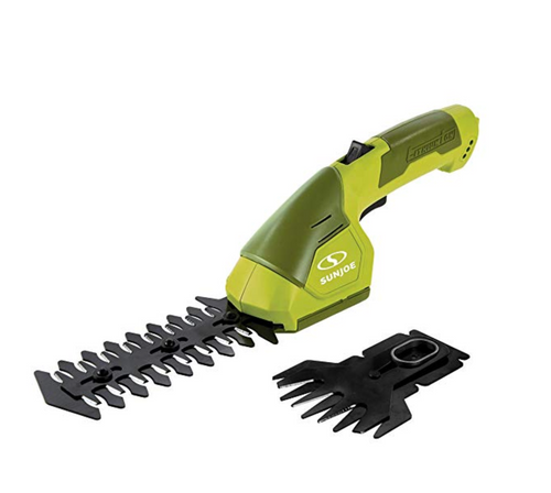 Sun Joe HJ604C 7.2 V 2-in-1 Cordless Grass Shear + Hedger