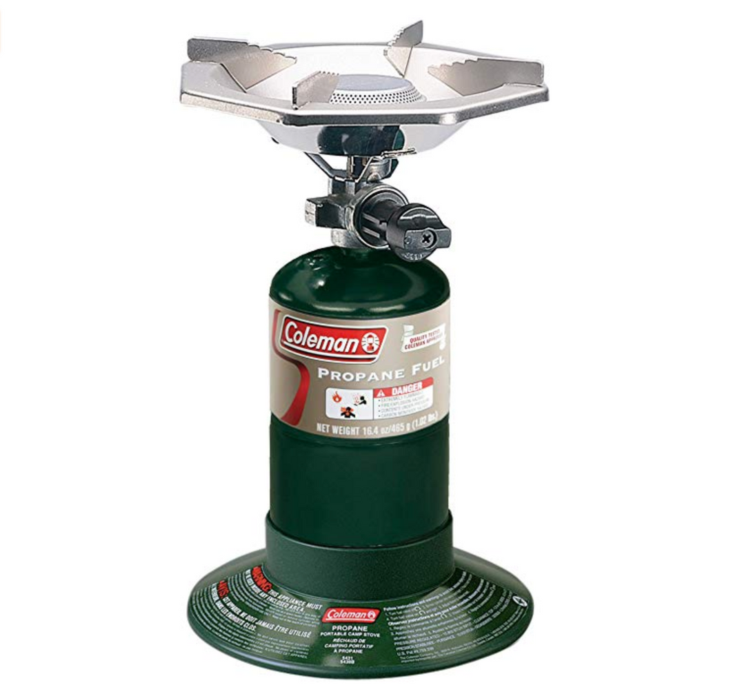 Coleman Gas Stove Portable Bottletop Propane Camp Stove with Adjustable Burner