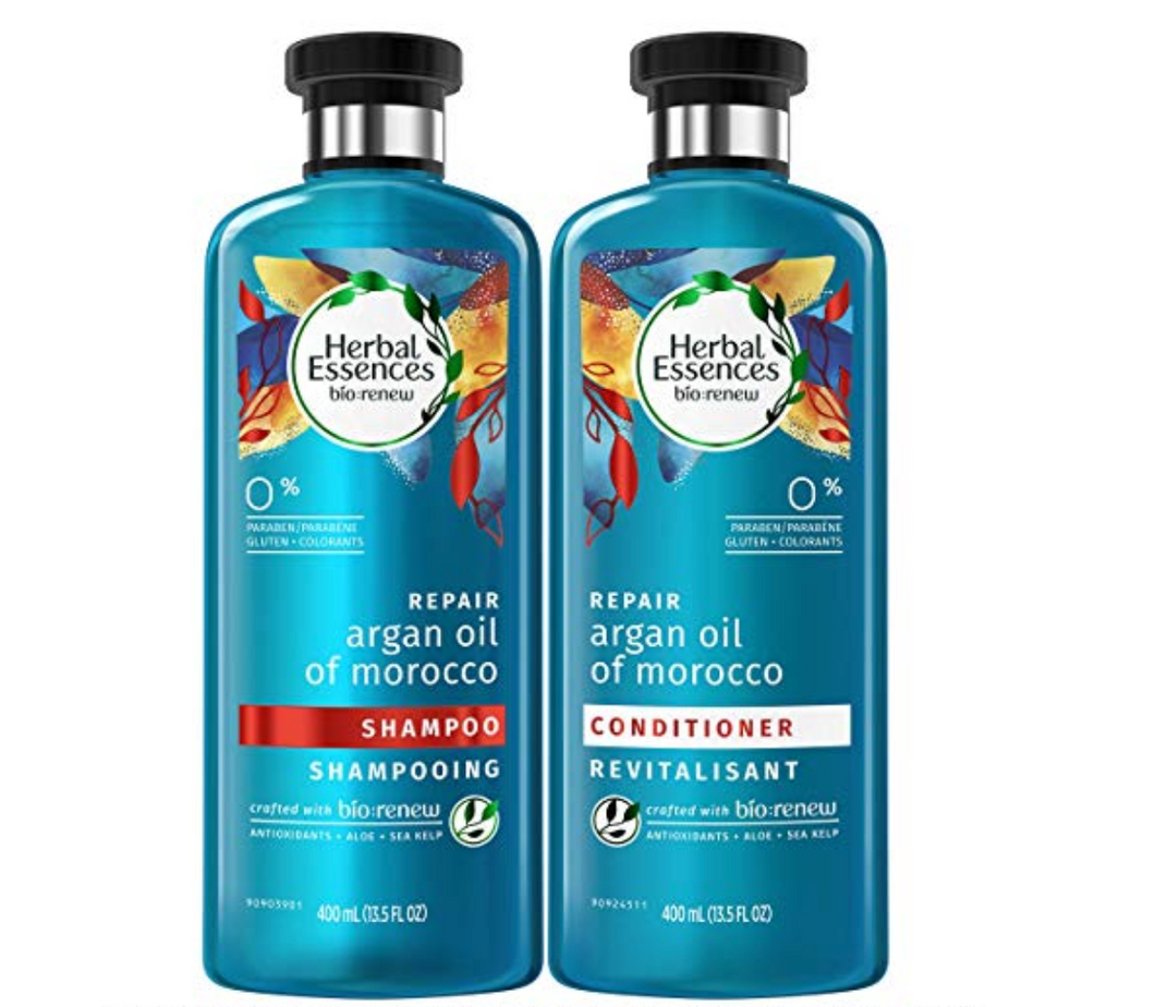 Herbal Essences Argan Oil Shampoo and Conditioner
