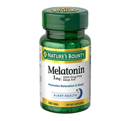 Nature's Bounty Melatonin 1 mg 180 Tablets