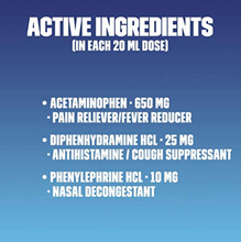 Load image into Gallery viewer, Mucinex Fast-Max Night Time Cold &amp; Flu Liquid 6oz