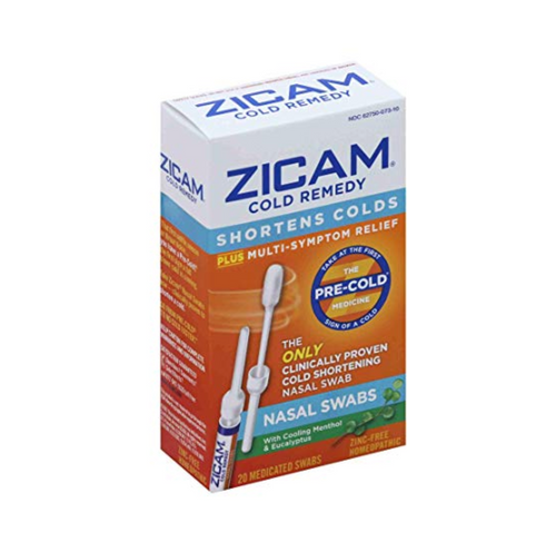 Zicam Cold Remedy Nasal Swabs 20 Count