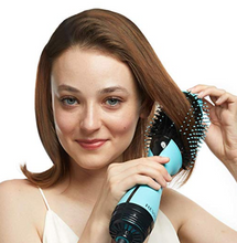 Load image into Gallery viewer, Revlon One-Step Hair Dryer &amp;  Volumizer Hot Air Brush Mint