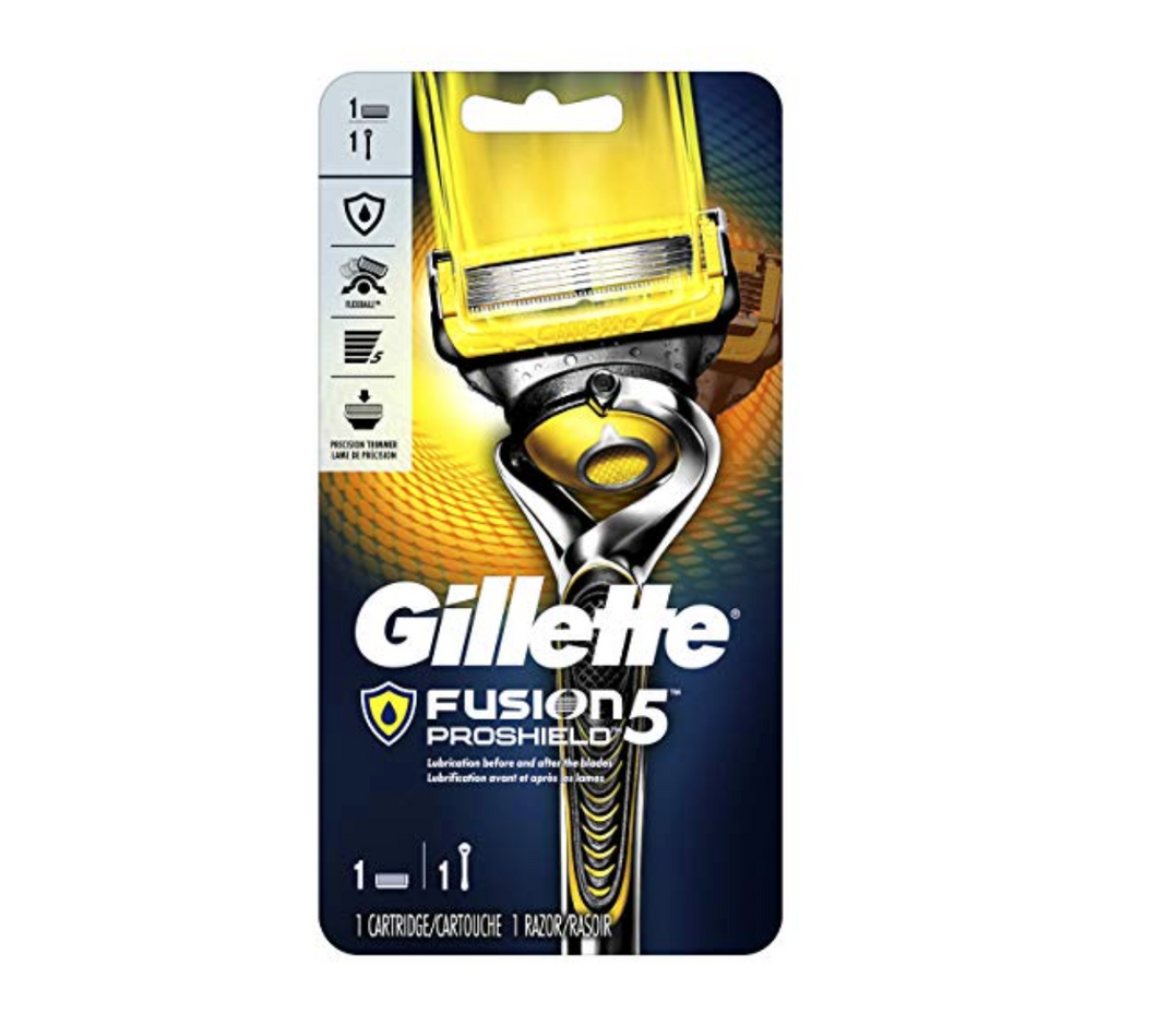 Gillette Fusion5 ProShield Men's Razor Handle & 1 Blade Refill