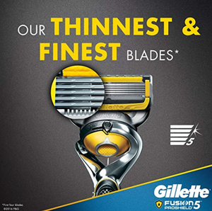 Gillette Fusion5 ProShield Men's Razor Handle & 1 Blade Refill