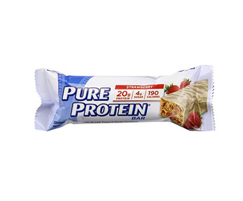 Pure Protein Bars Strawberry Greek Yogurt 1.76oz 6 Pack