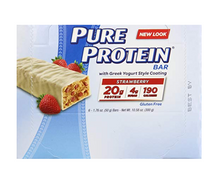 Load image into Gallery viewer, Pure Protein Bars Strawberry Greek Yogurt 1.76oz 6 Pack