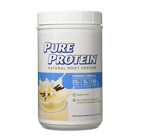 Pure Protein Powder Natural Whey French Vanilla