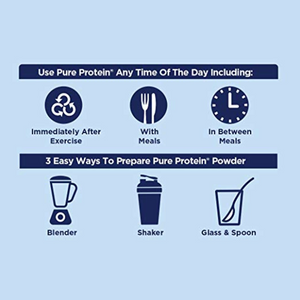 Pure Protein Powder Natural Whey French Vanilla