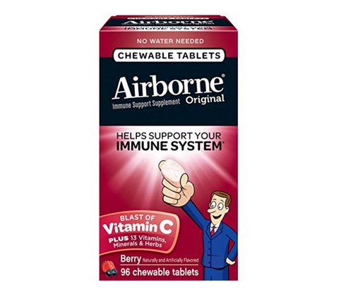 Vitamin C 1000mg Airborne Very Berry 96 Count