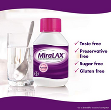 Load image into Gallery viewer, MiraLAX Laxative Powder for Gentle Constipation Relief 45 Dose