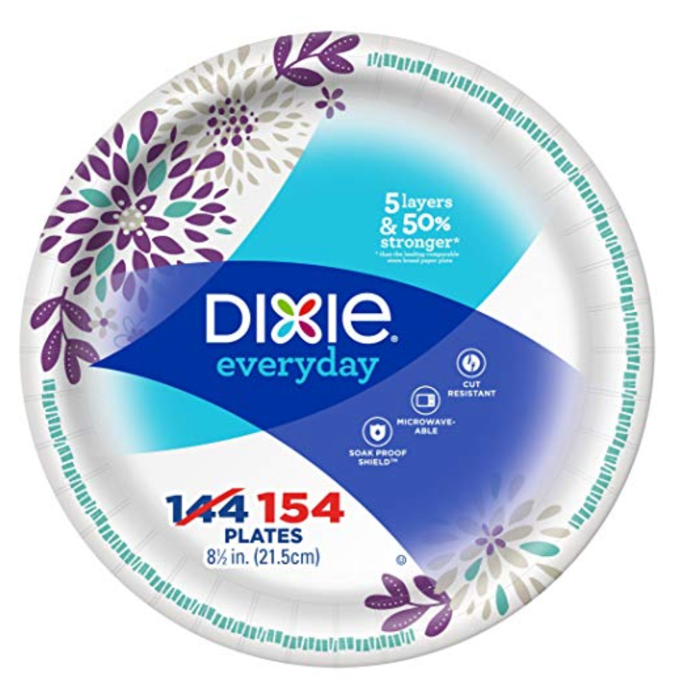 Dixie Everyday Paper Plates 8 12