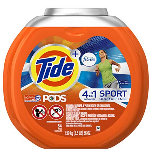 Tide PODS Plus Febreze Sport Odor Defense 54 Count