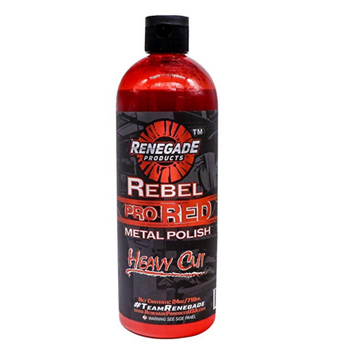 24 Oz Rebel Pro Red Liquid Metal Polish